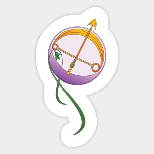 Sagittarius Zodiac Sign Sticker